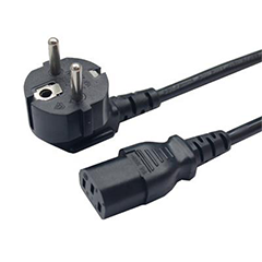 3 pin EU power cable